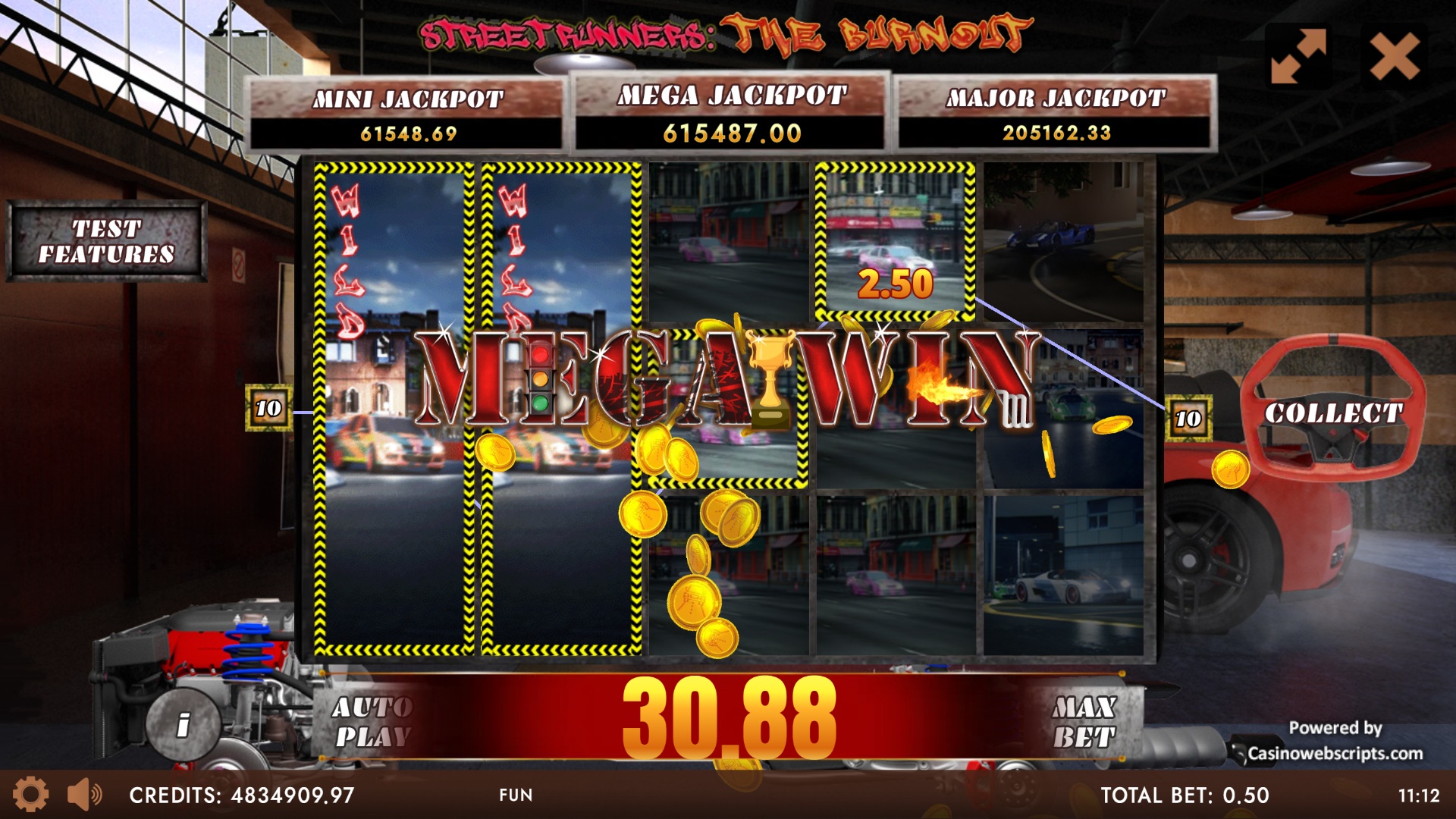 Street Runners - The burnout HTML5 Mobile and PC - Preview #1
