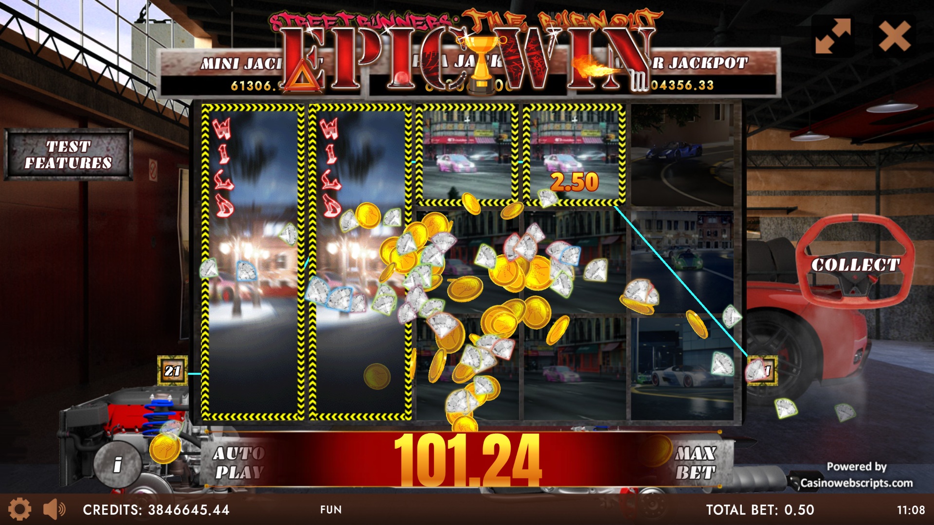Street Runners - The burnout HTML5 Mobile and PC big win