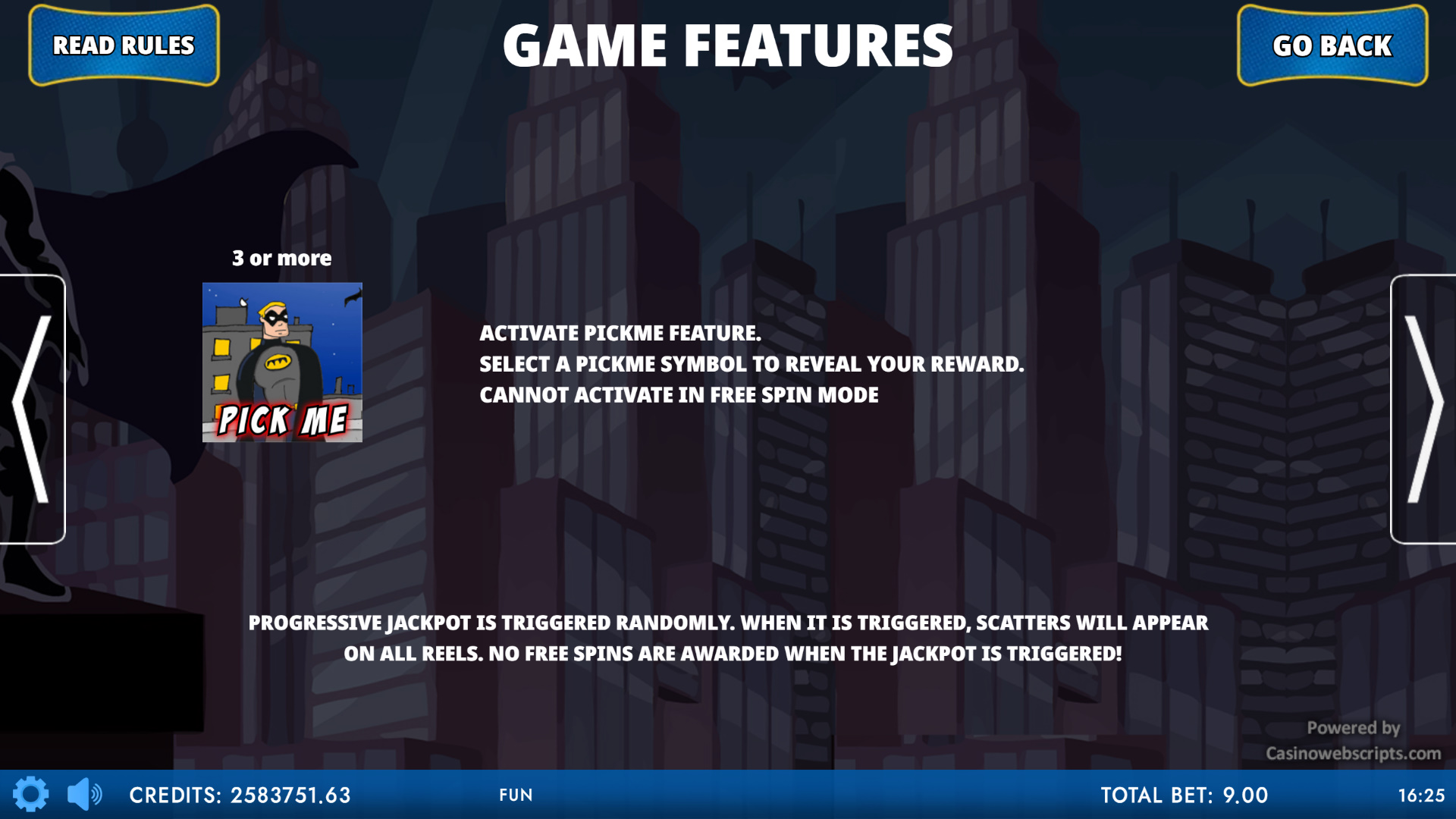 SuperHero Reels Mobile and PC - Preview