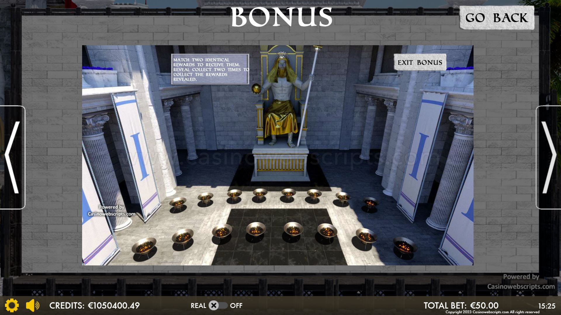 Ancient Wonders Slot 3D Mobile and PC - Preview #2