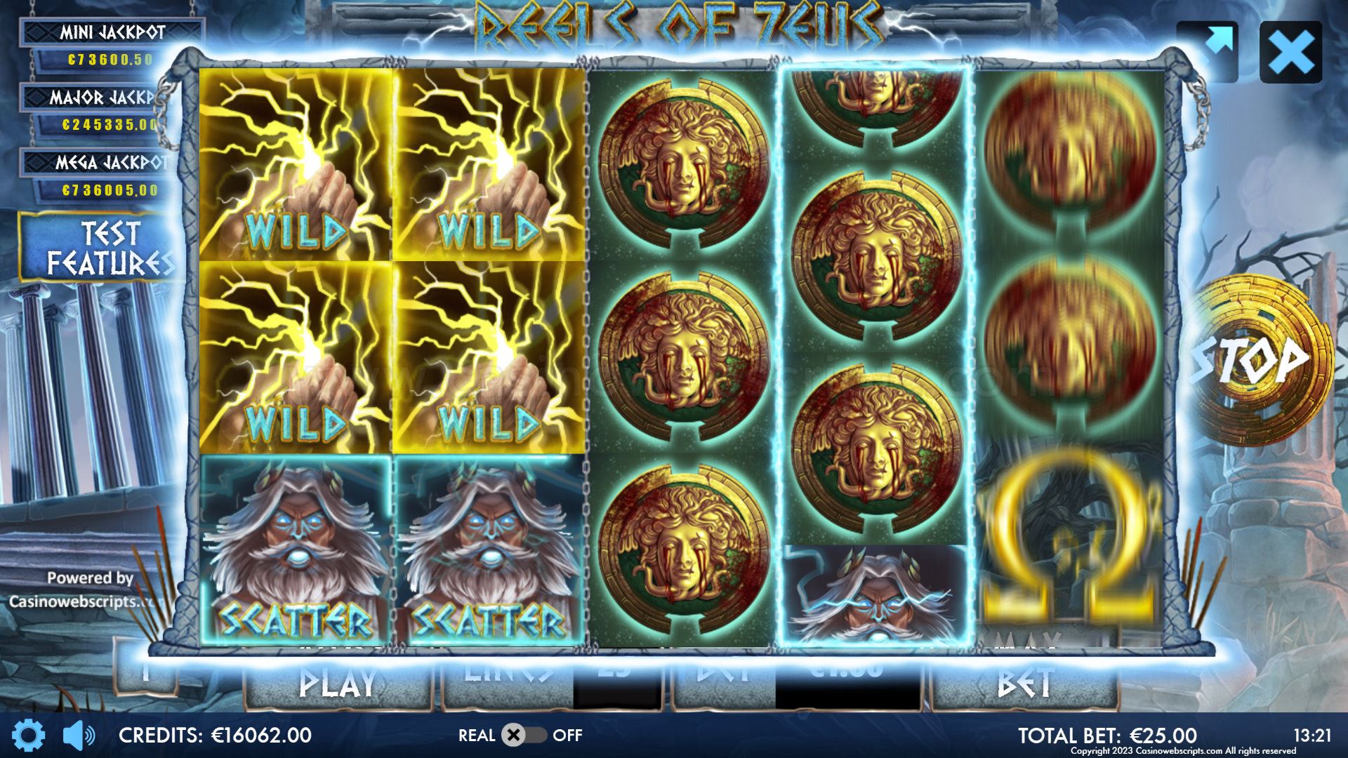 Reels of Zeus - Godlike Hold and Win - Preview #2