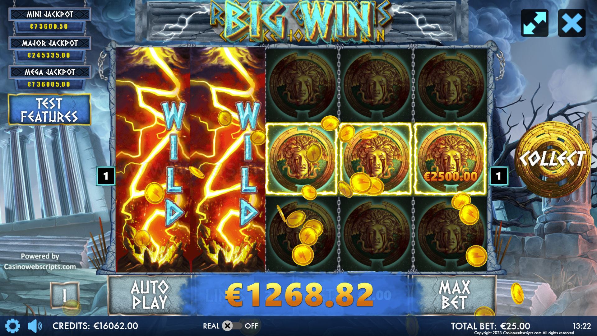Reels of Zeus - Godlike Hold and Win - Expanding Wild