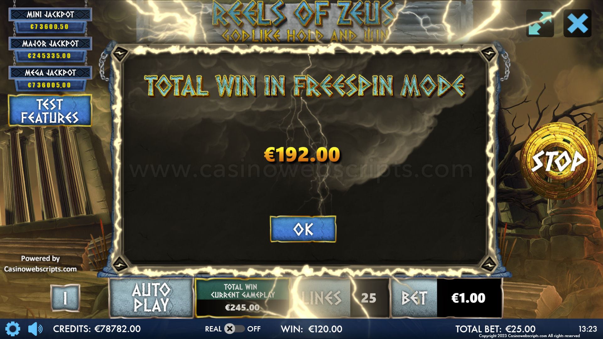 Reels of Zeus - Godlike Hold and Win - Preview #3