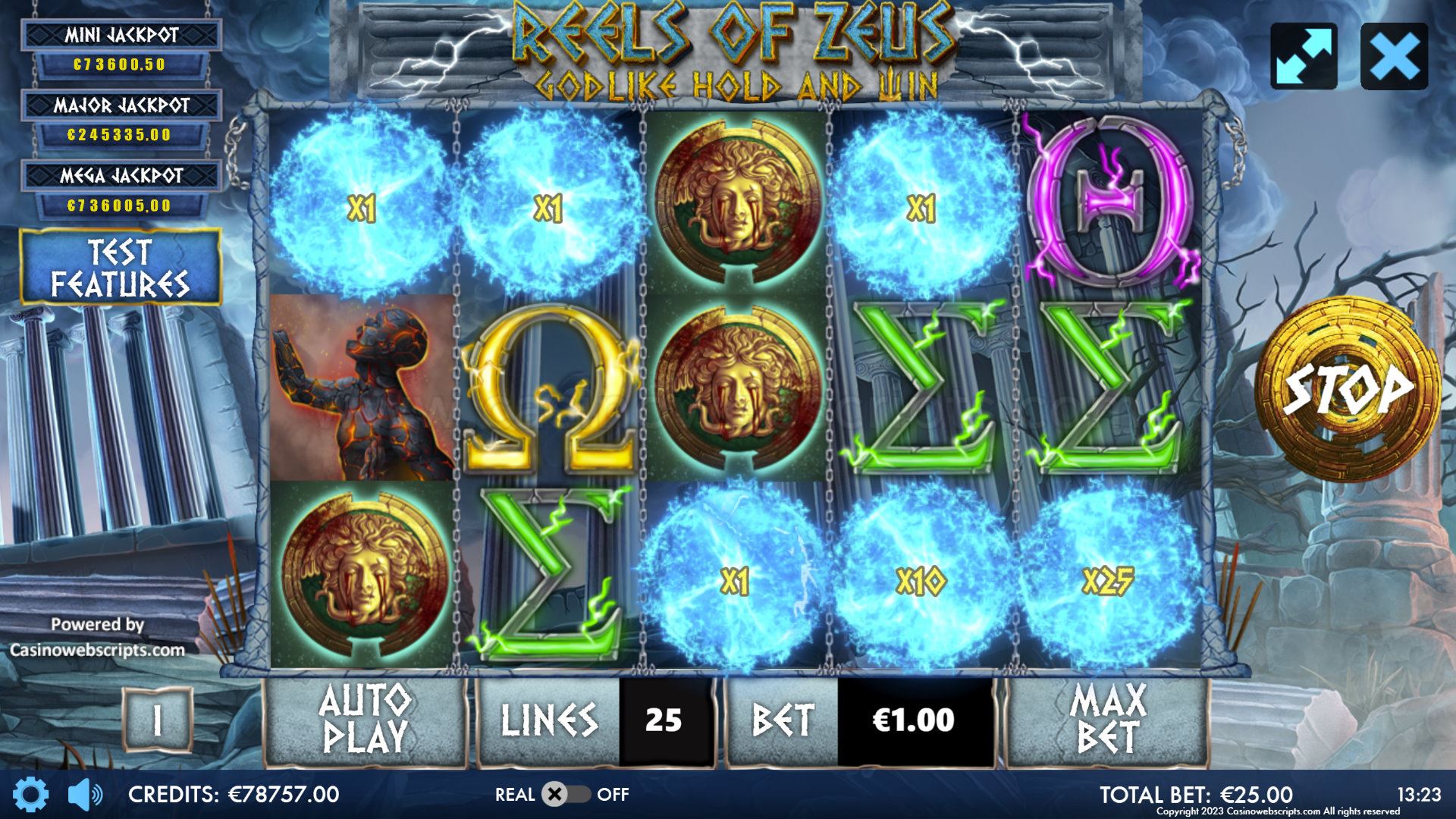 Reels of Zeus - Godlike Hold and Win - Preview #4