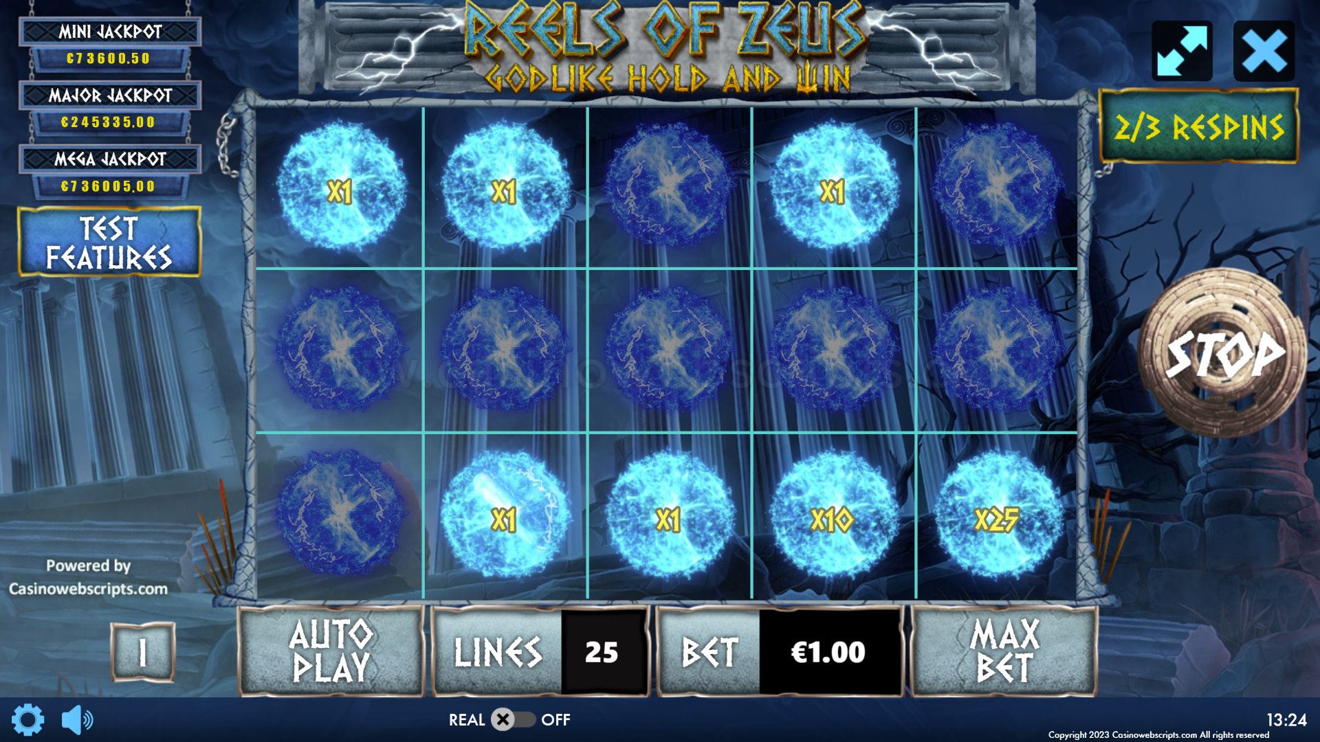 Reels of Zeus - Godlike Hold and Win - Preview #6