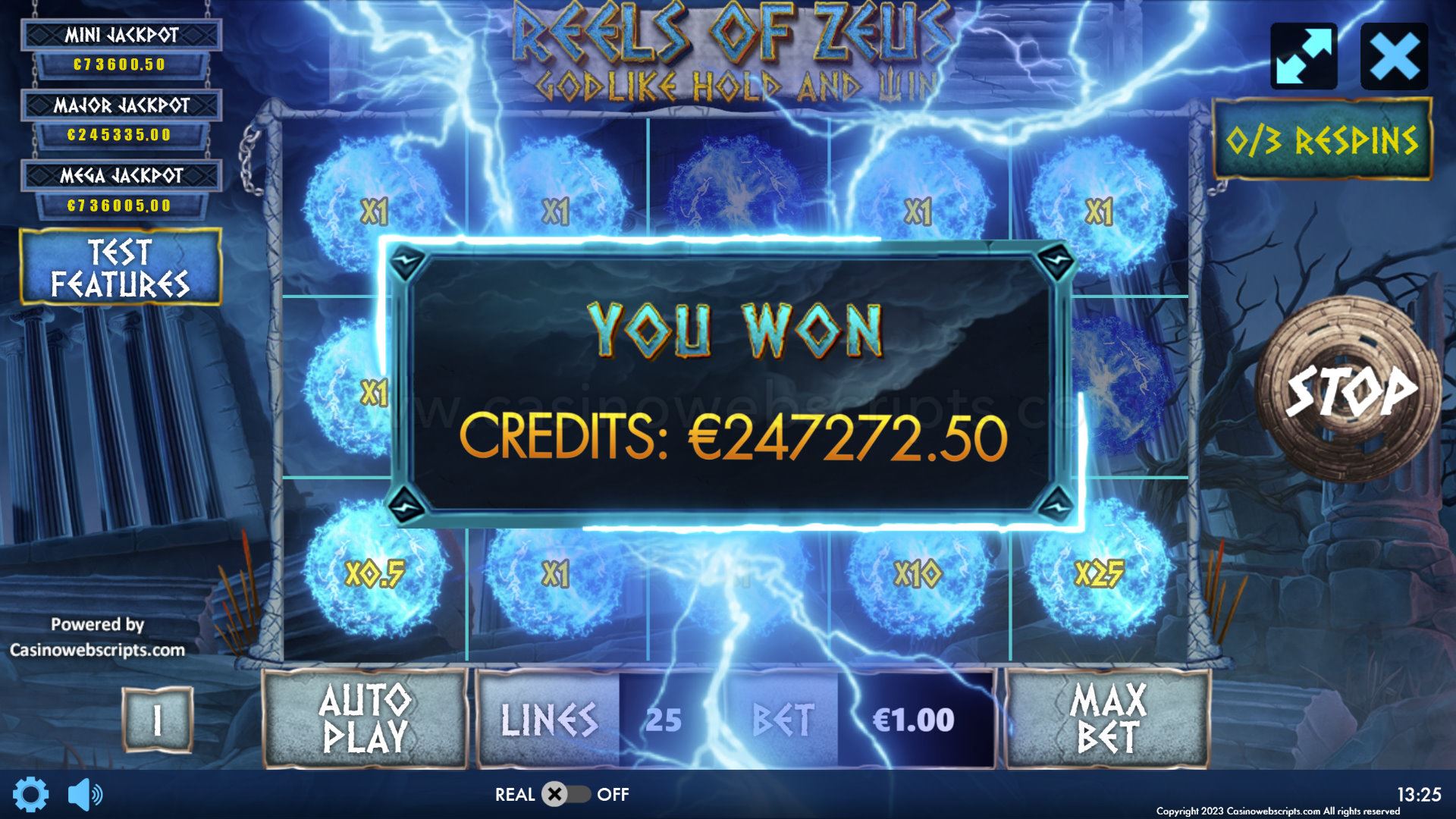 Reels of Zeus - Godlike Hold and Win - Preview #9