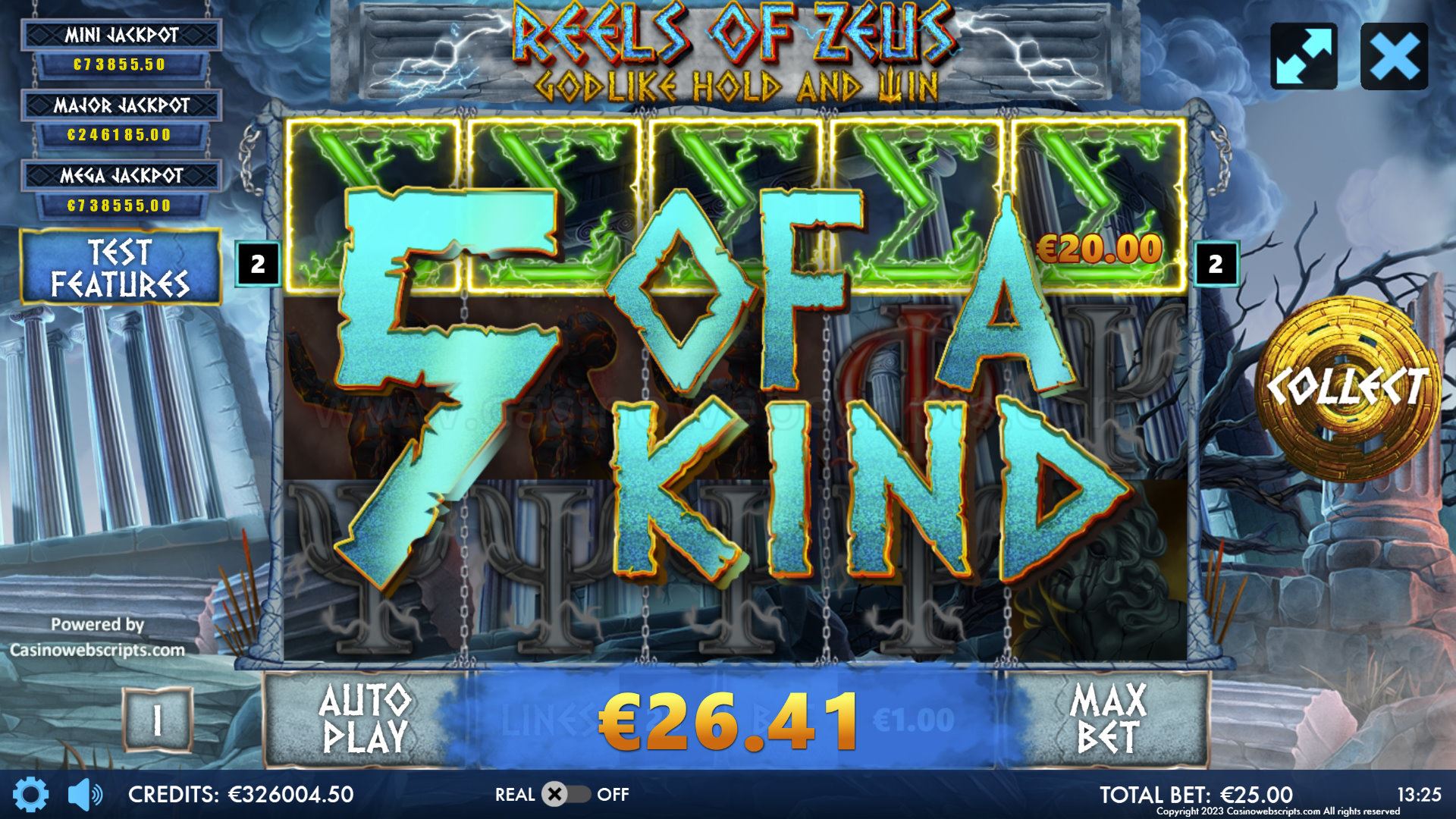 Reels of Zeus - Godlike Hold and Win - Preview #10