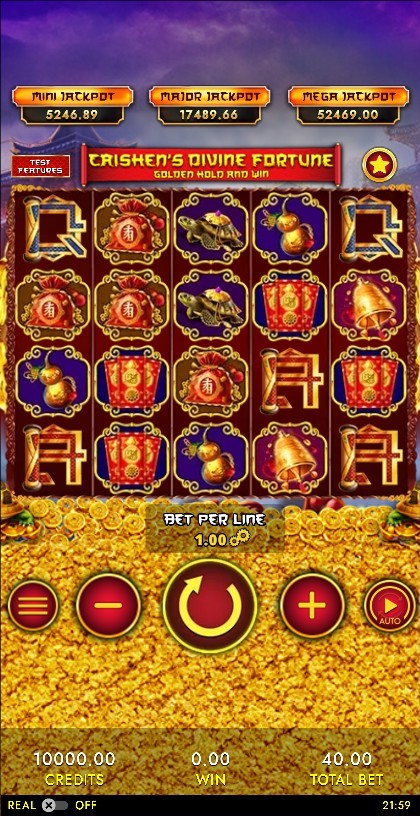Caishen Divine Fortune - Golden Hold and Win  mobile