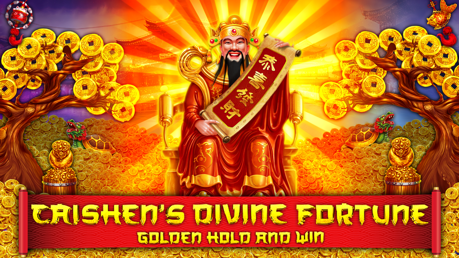 Caishen Divine Fortune - Golden Hold and Win  - INTRO