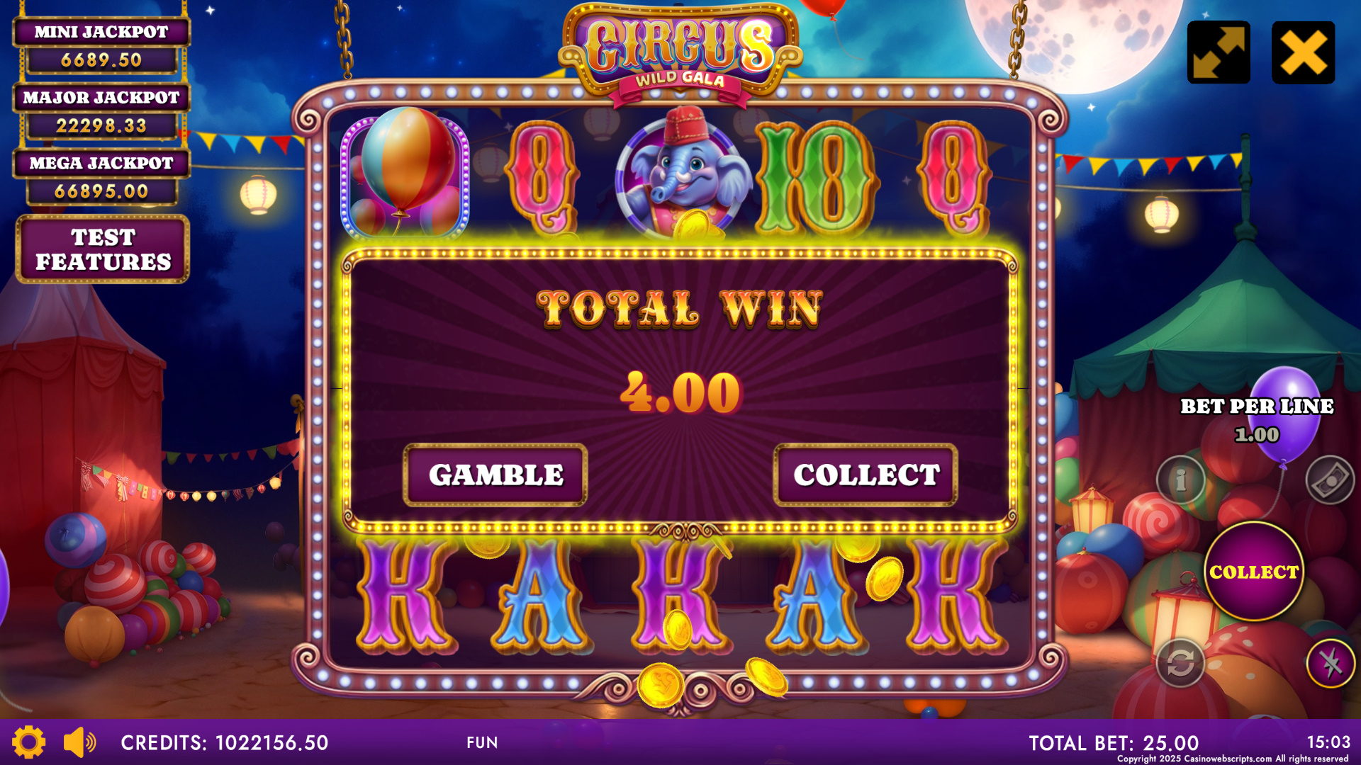 Circus - Wild Gala - Win