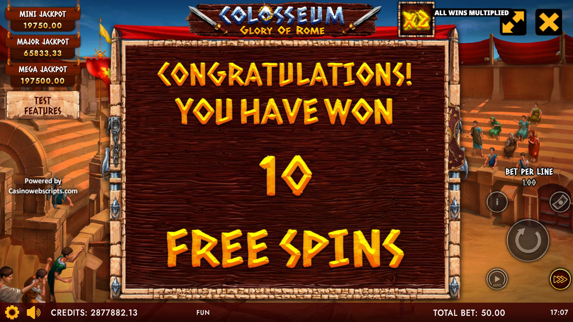 Colosseum - Glory of Rome - FS Trigger