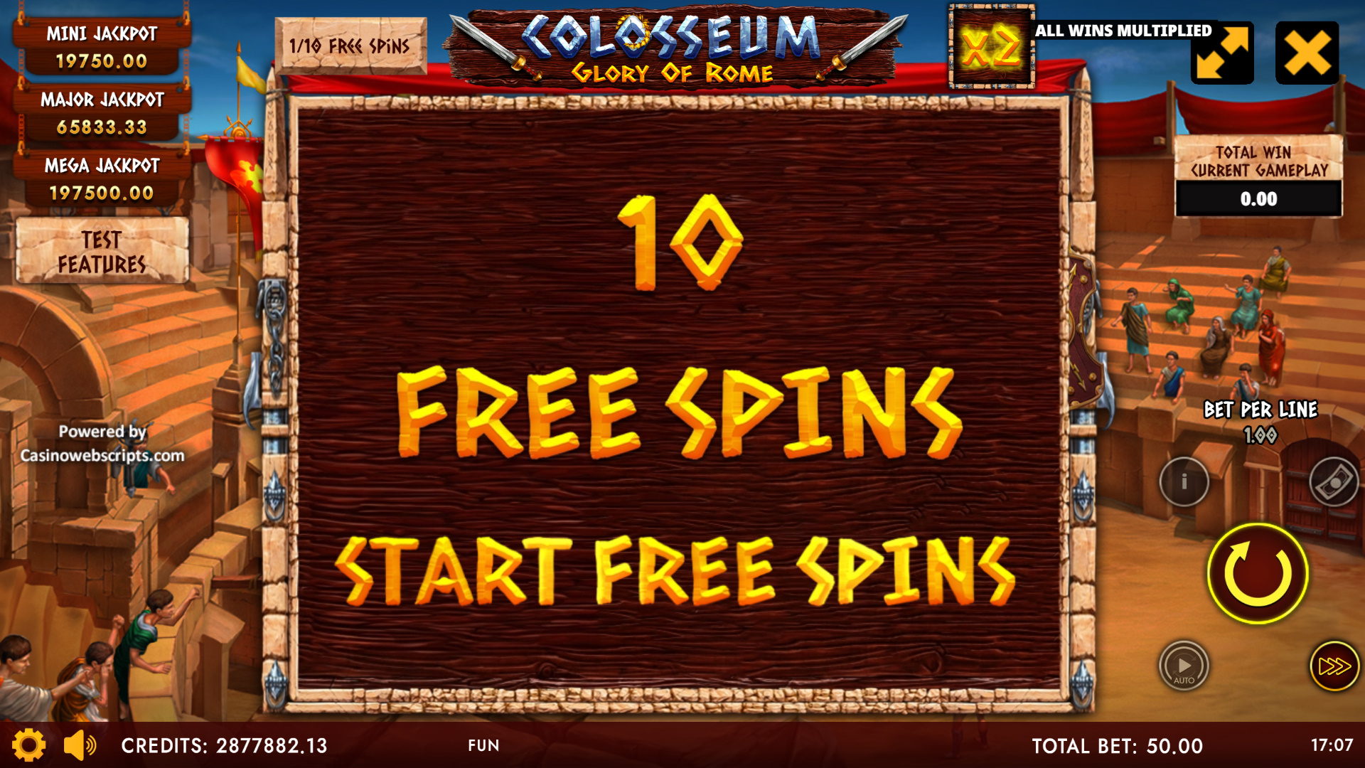 Colosseum - Glory of Rome - FS Start