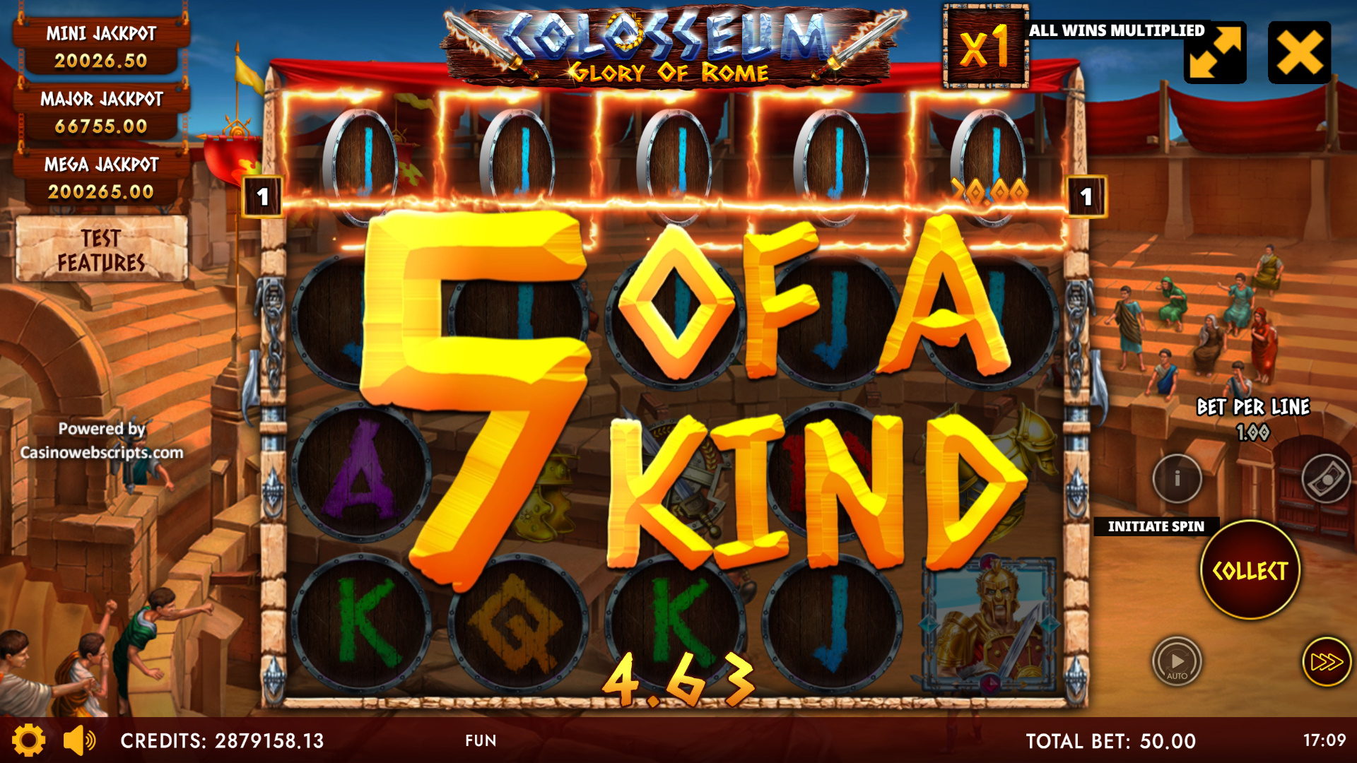 Colosseum - Glory of Rome - 5 of a Kind