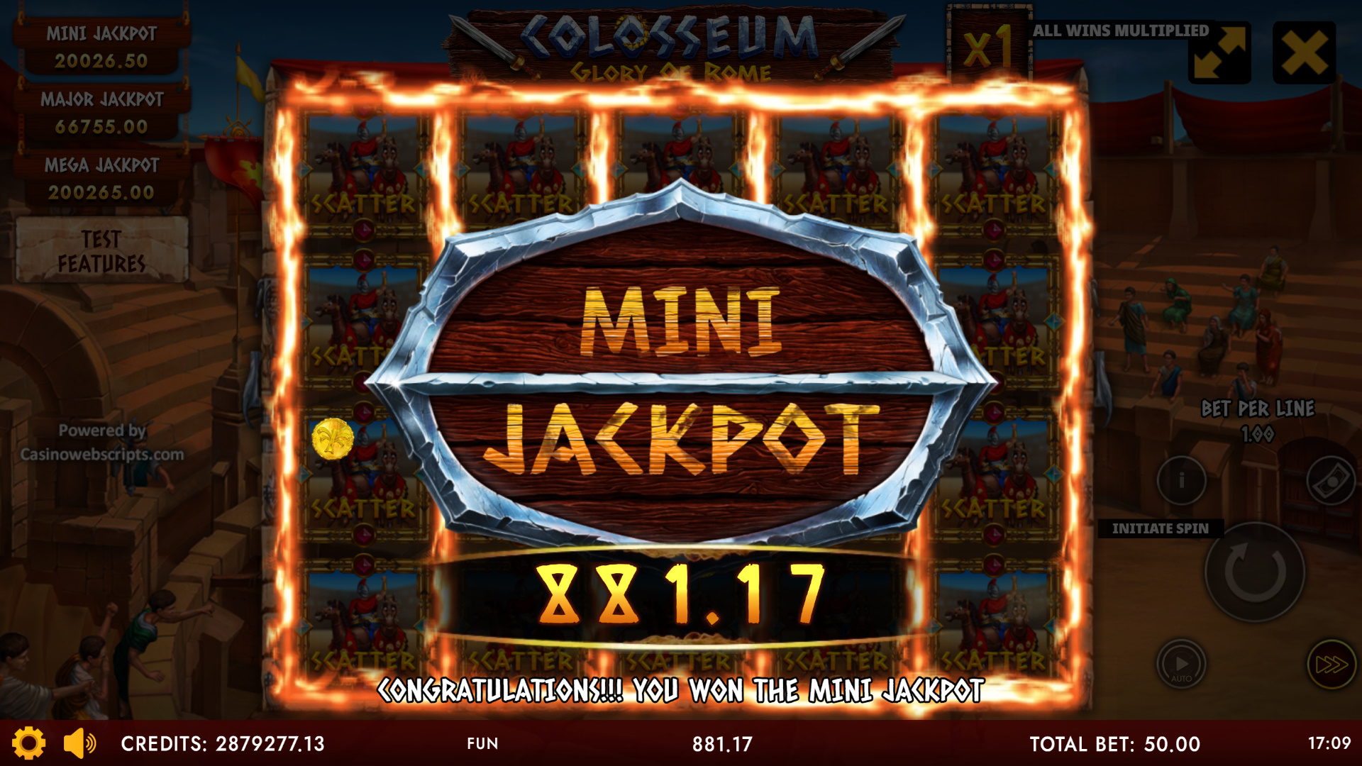 Colosseum - Glory of Rome - Jackpot