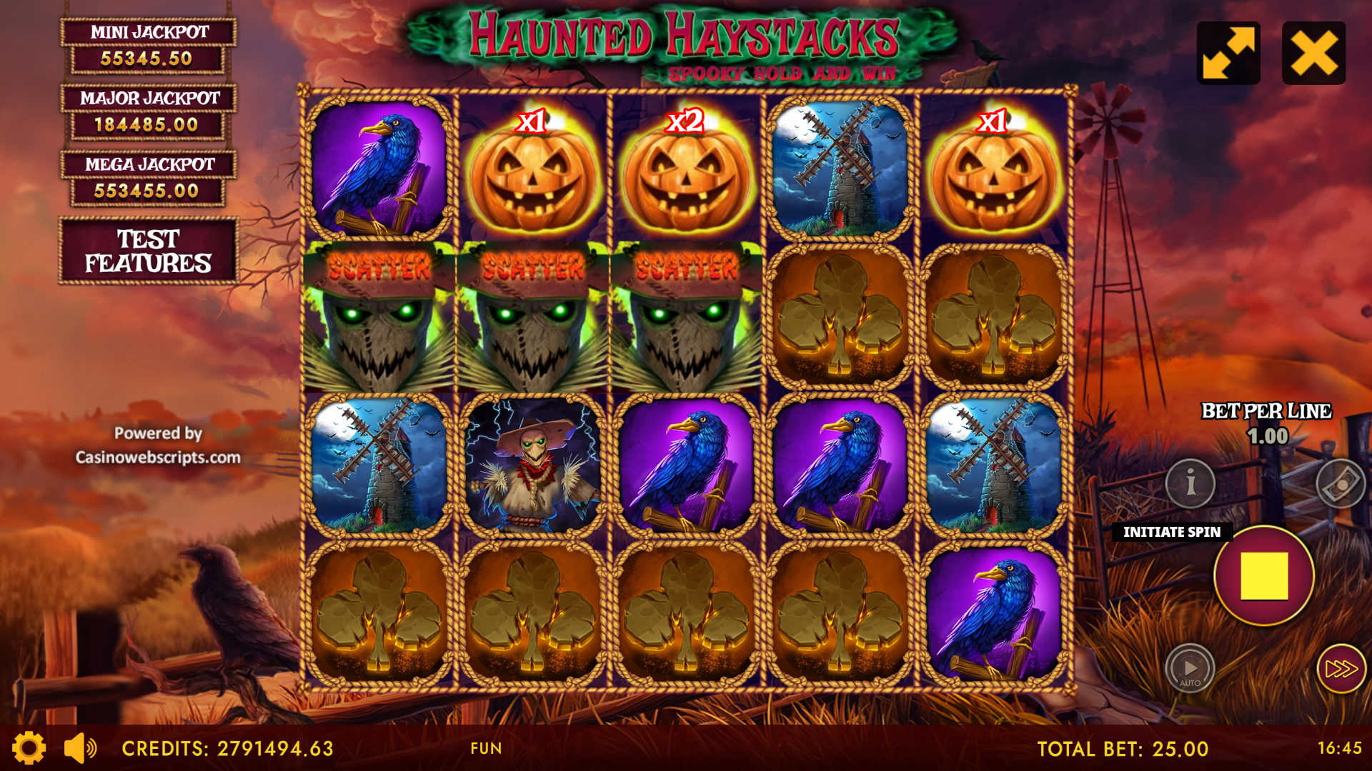 Haunted Haystacks - Spooky Hold and Win - Preview #2