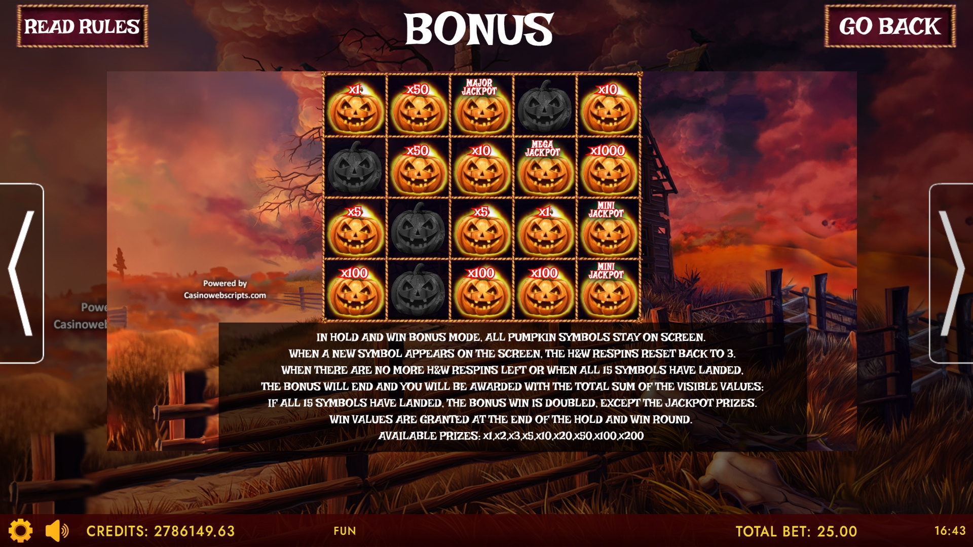 Haunted Haystacks - Spooky Hold and Win - Preview #1