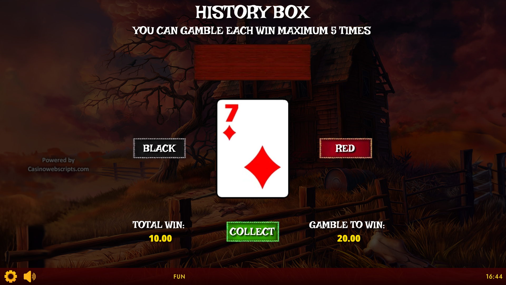 Haunted Haystacks - Spooky Hold and Win - Gamble
