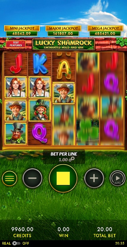 Lucky Shamrock - Enchanted Hold and Win mobile