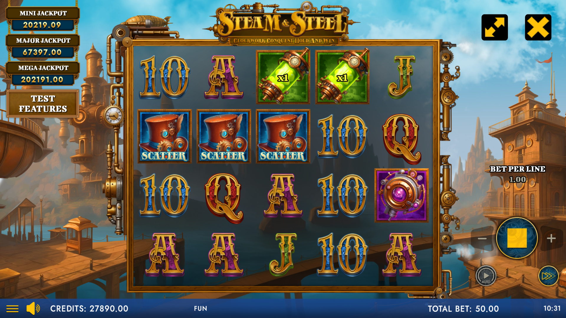 Steam And Steel - Clockwork Conquest Hold And Win - Preview #5