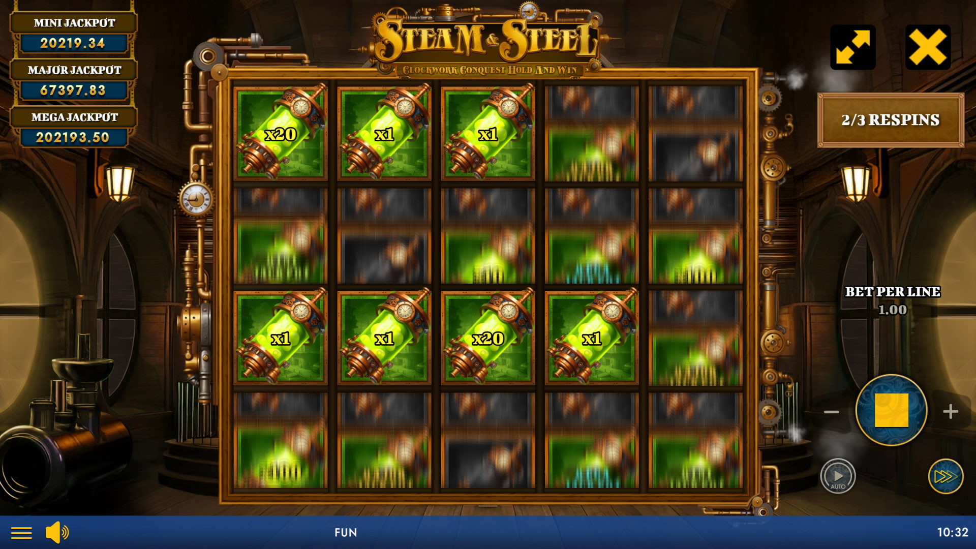 Steam And Steel - Clockwork Conquest Hold And Win - Bonus #2
