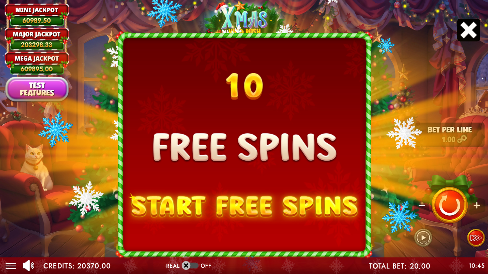 XMas Wild Rush - FS Start