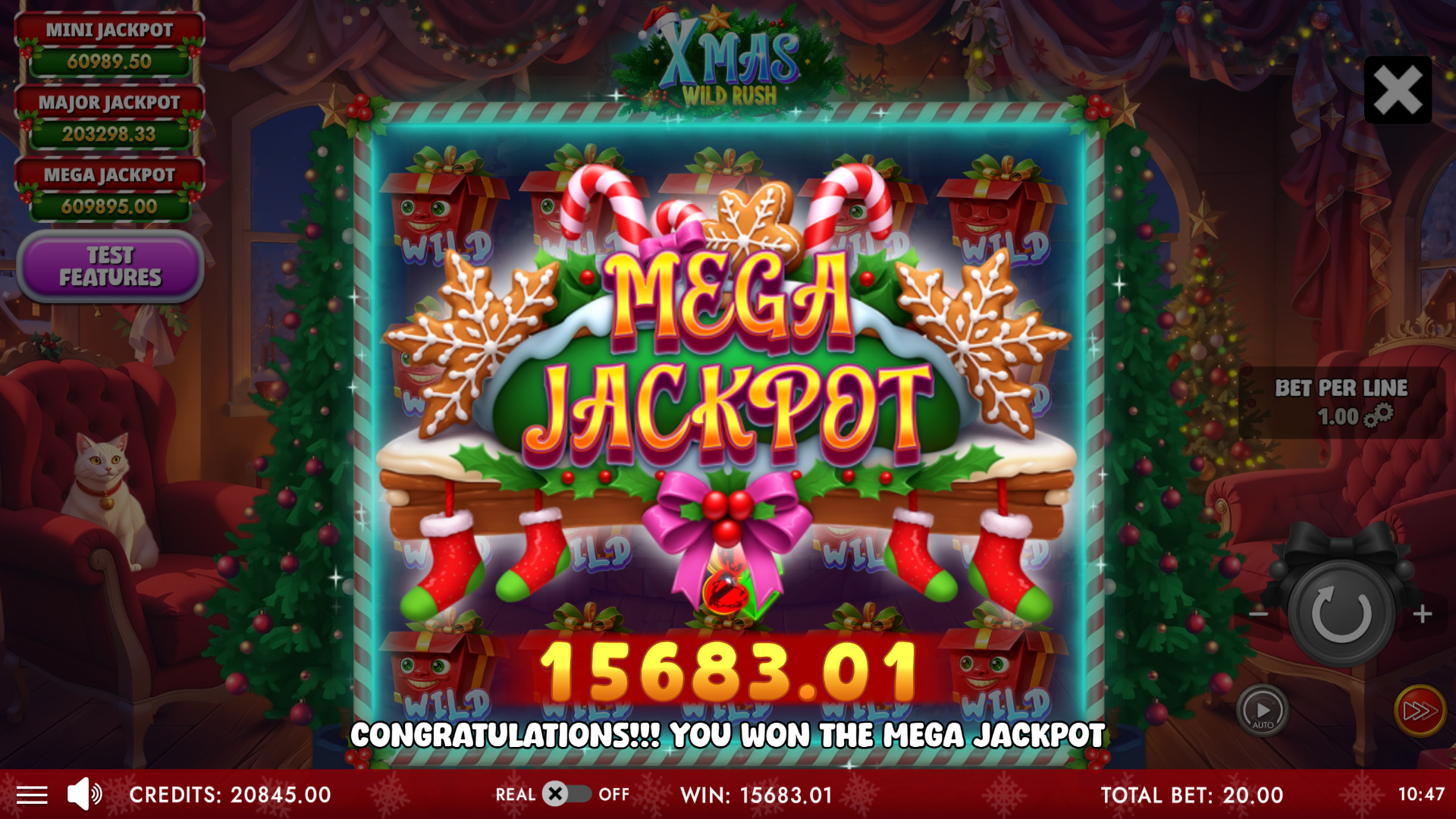 XMas Wild Rush - Jackpot