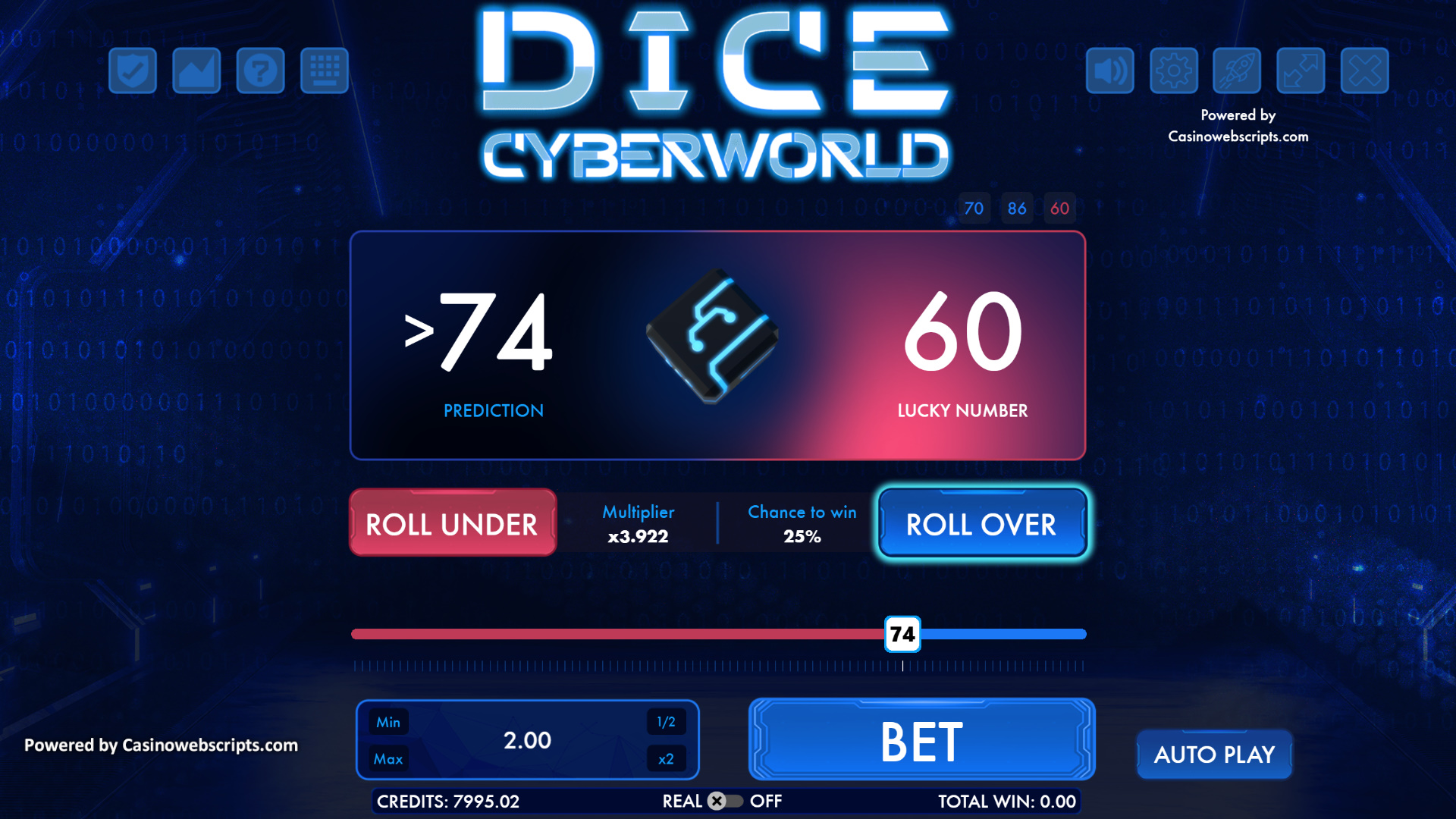 Dice CyberWorld - Preview