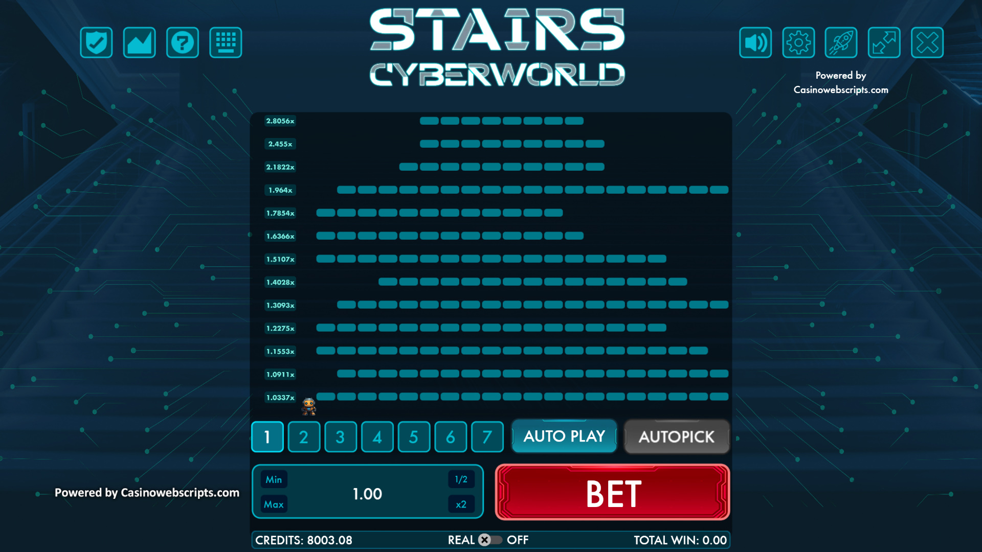 Stairs CyberWorld - Preview