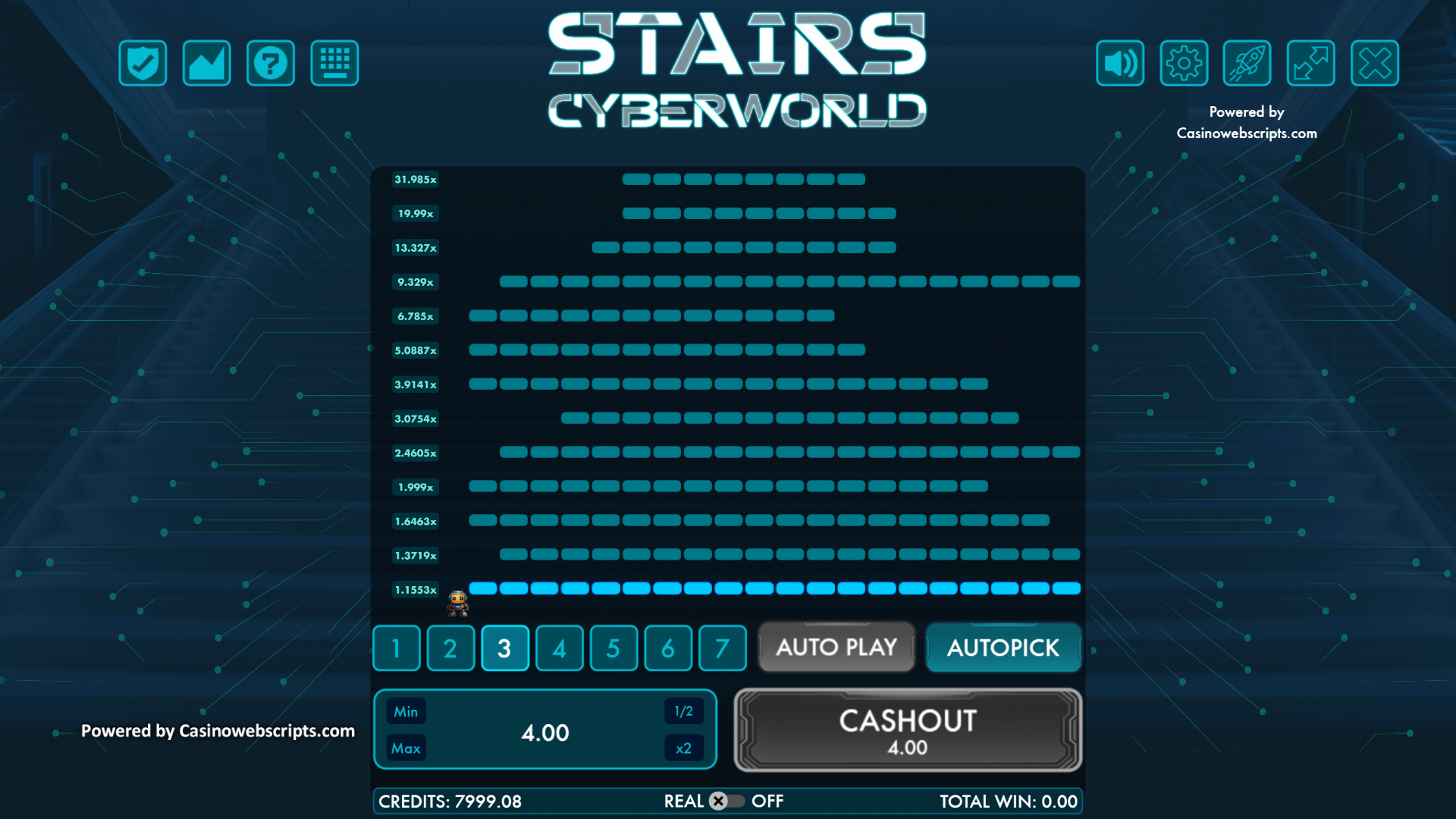 Stairs CyberWorld - Preview