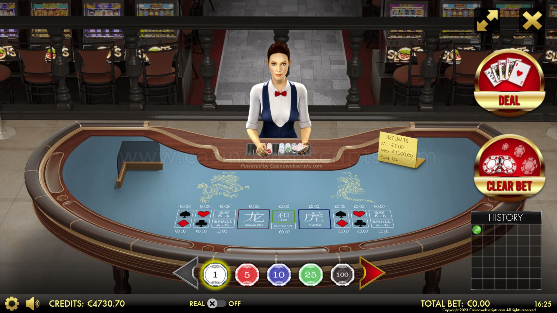 Dragon Tiger 3D Dealer Deluxe Mobile and PC - Preview