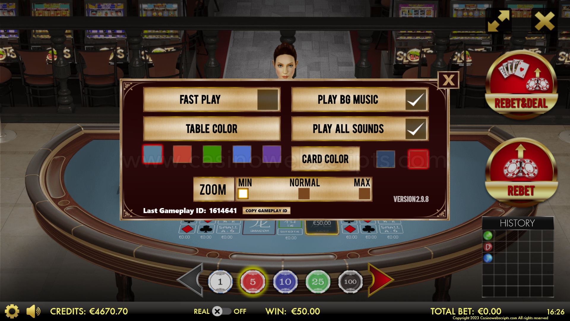 Dragon Tiger 3D Dealer Deluxe Mobile and PC - Preview