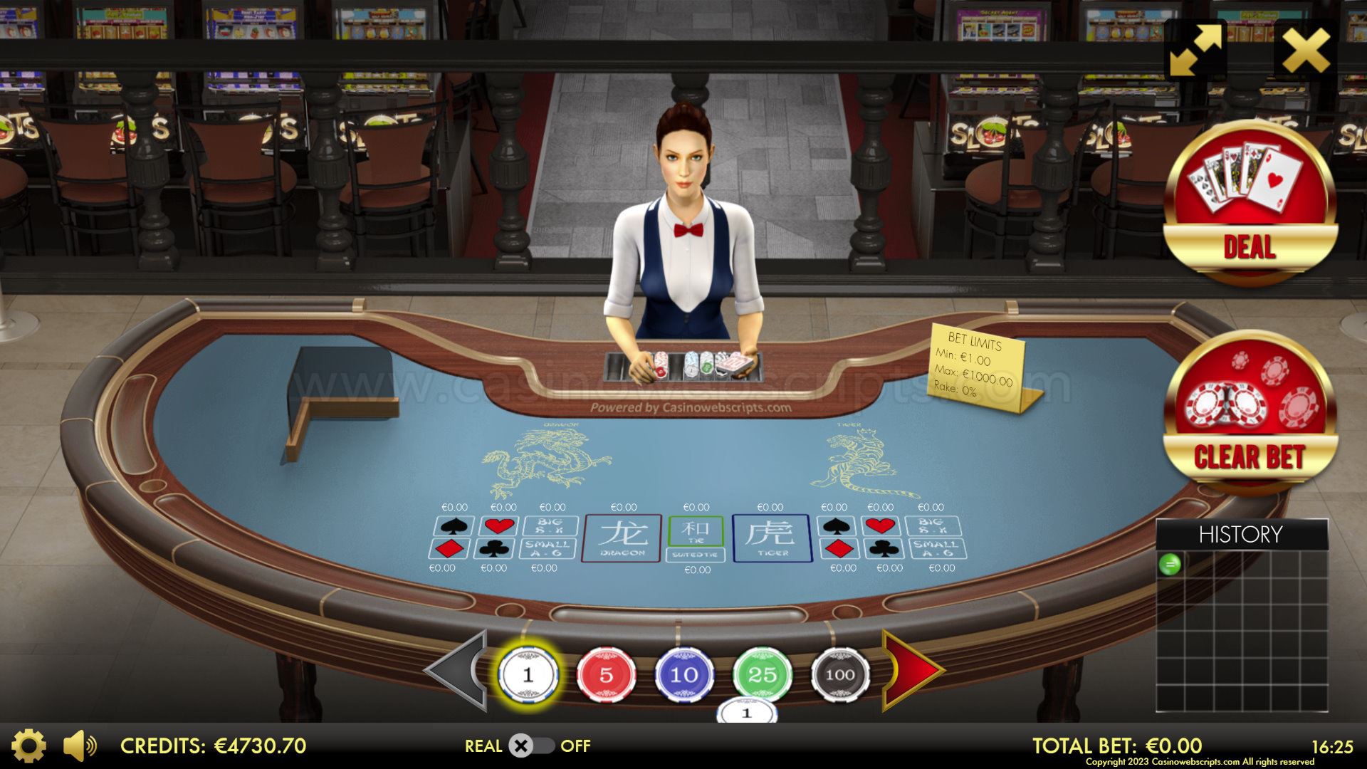 Dragon Tiger 3D Dealer Deluxe Mobile and PC - Preview