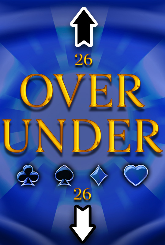 Over or Under 26 4Card Joker Deluxe HTML5 Mobile and PC