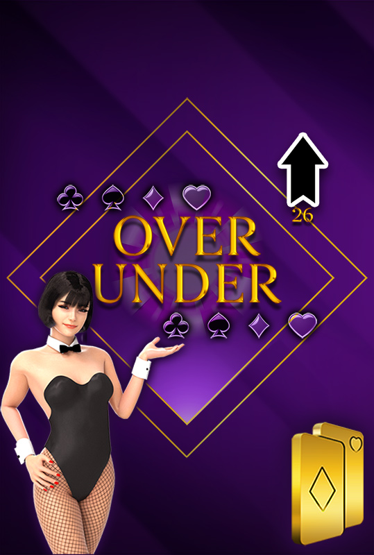 Over or Under 26 Joker 4Card 3D Dealer Deluxe HTML5 Mobile and PC