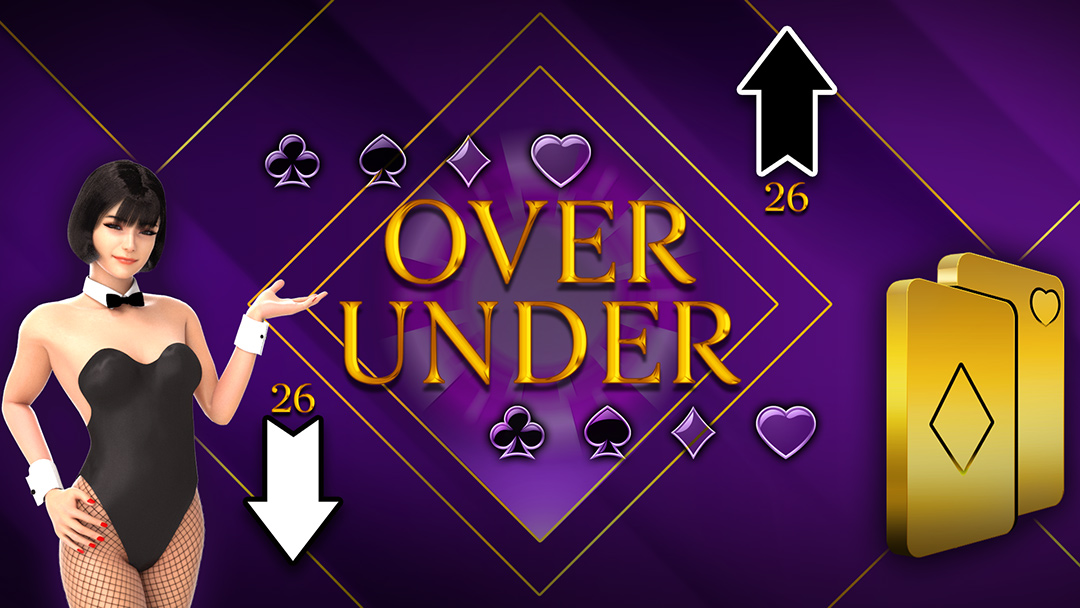 Over or Under 26 Joker 4Card 3D Dealer Deluxe HTML5 Mobile and PC - INTRO