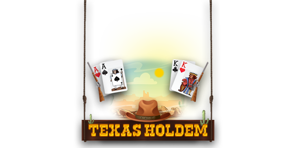 Texas Holdem Heads-Up 3D Dealer Deluxe HTML5 Mobile and PC logo