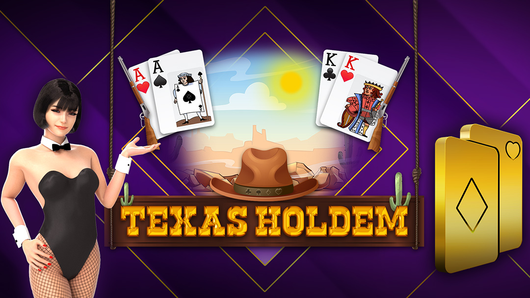 Texas Holdem Heads-Up 3D Dealer Deluxe HTML5 Mobile and PC - INTRO