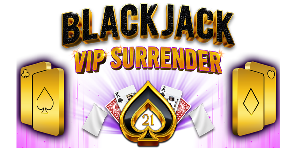 Blackjack 21 Surrender VIP 3D logo
