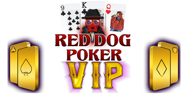 Red Dog Poker VIP 3D logo