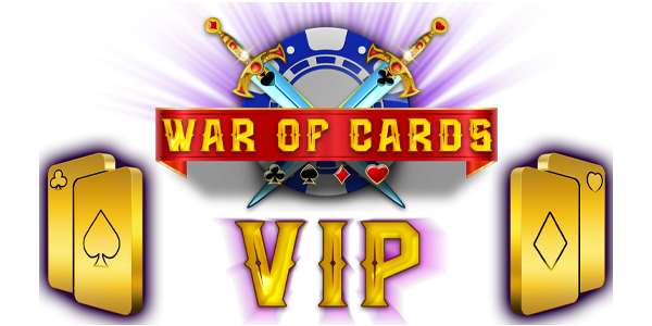War Of Cards VIP 3D logo