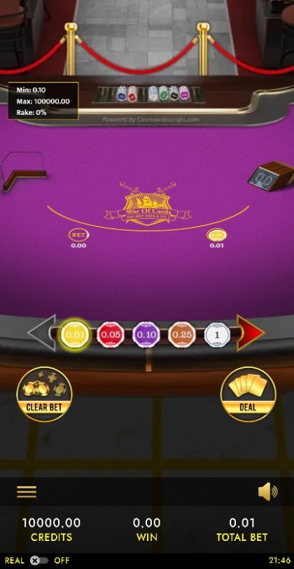 War Of Cards VIP 3D mobile
