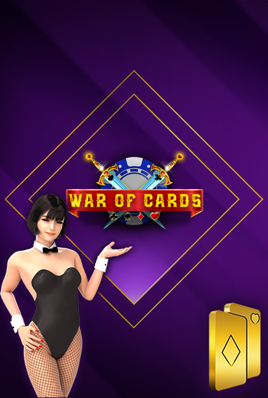 War of Cards 3D Dealer Deluxe HTML5 Mobile and PC