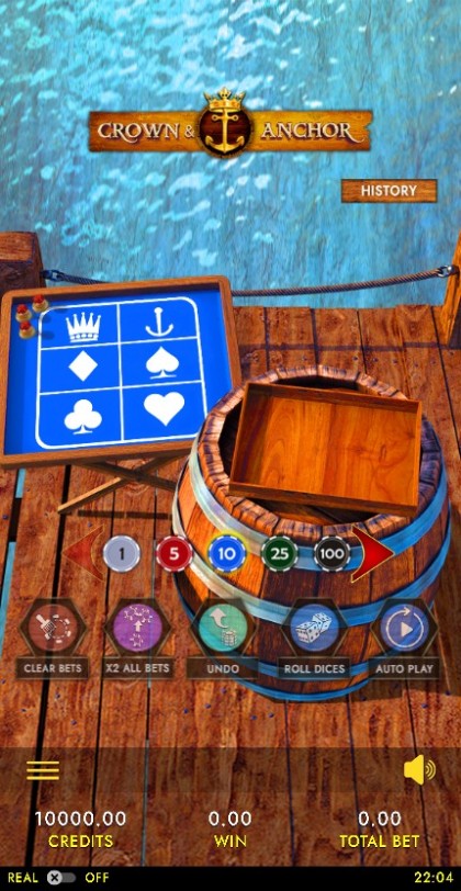 Crown and Anchor Dice  mobile