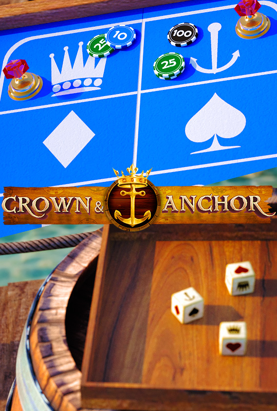 Crown and Anchor Dice 