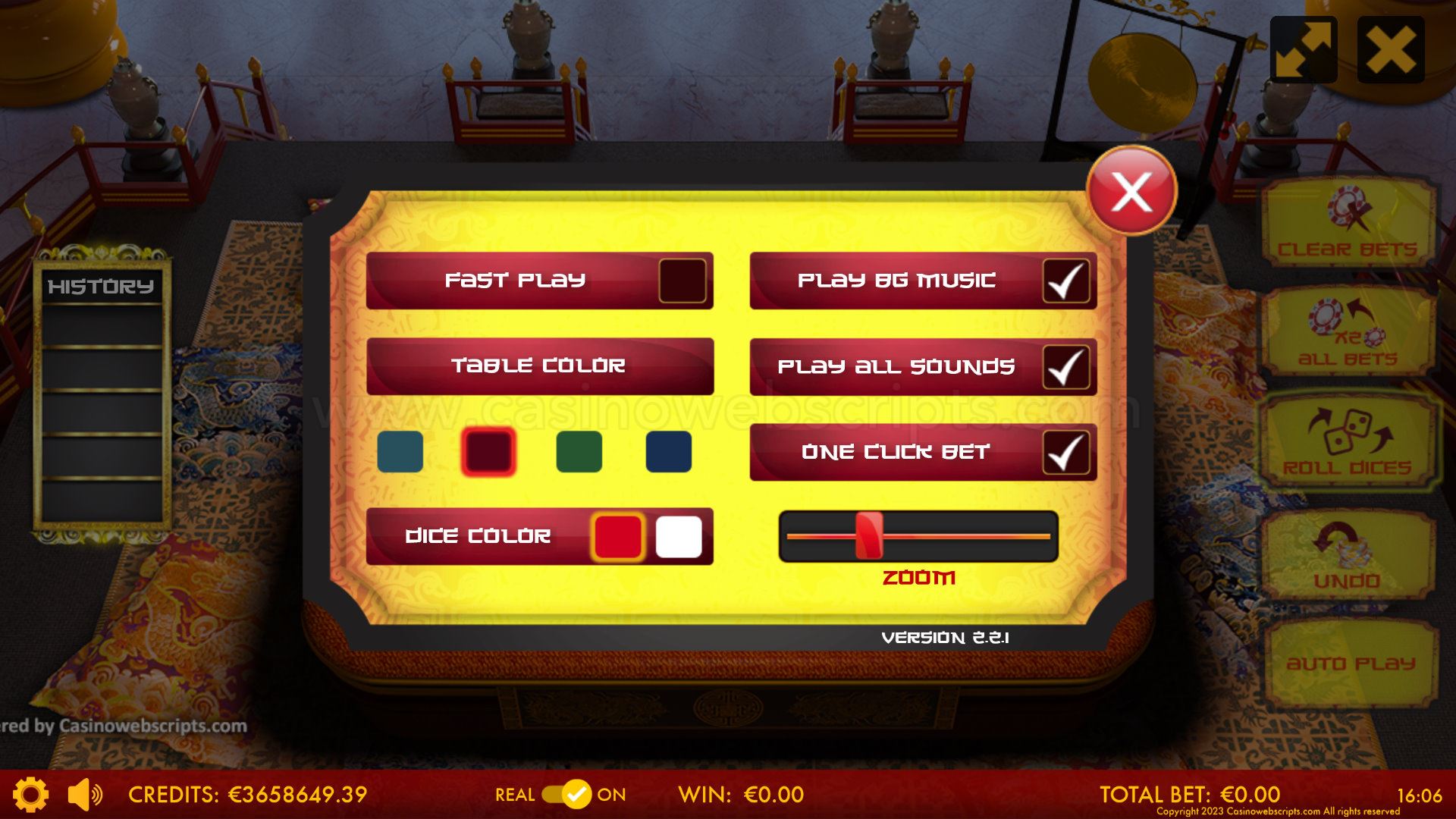 Sic Bo Classic Dice Mobile and PC - Preview