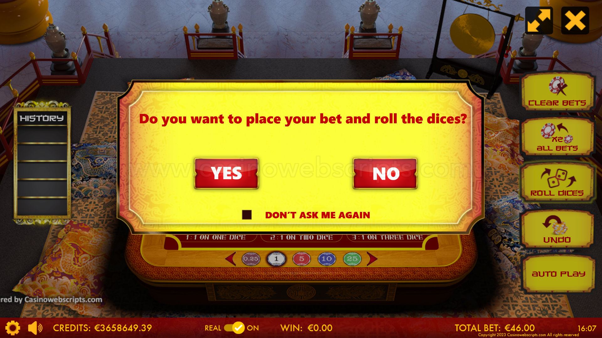 Sic Bo Classic Dice Mobile and PC - Preview