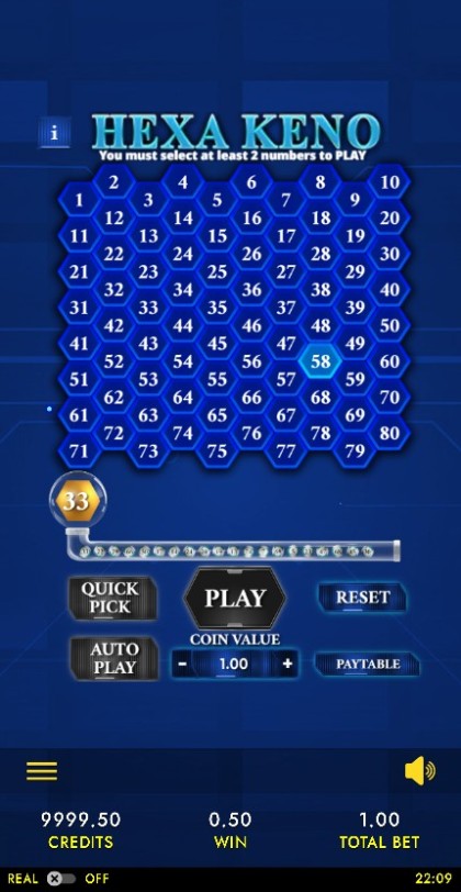 Hexa Keno 80 — portrait