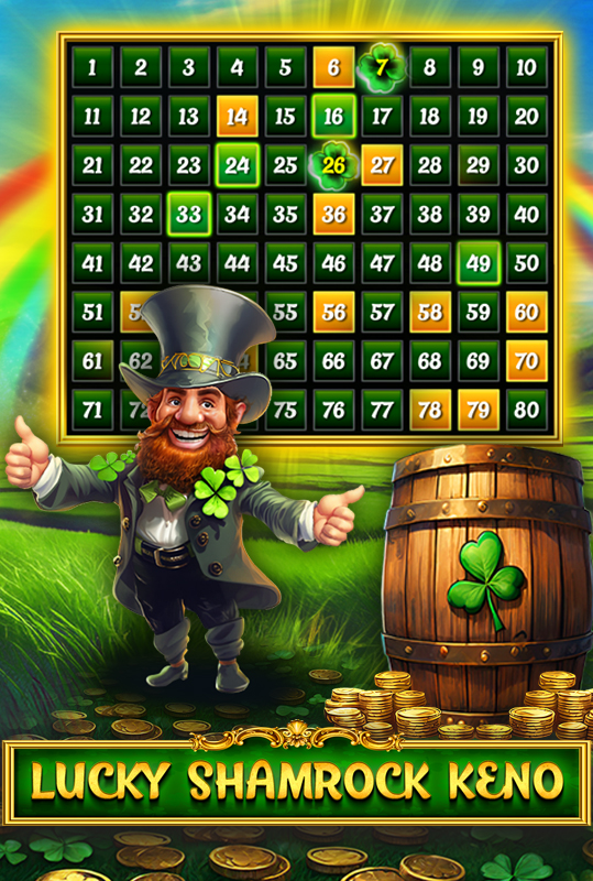 Lucky Shamrock Keno 80