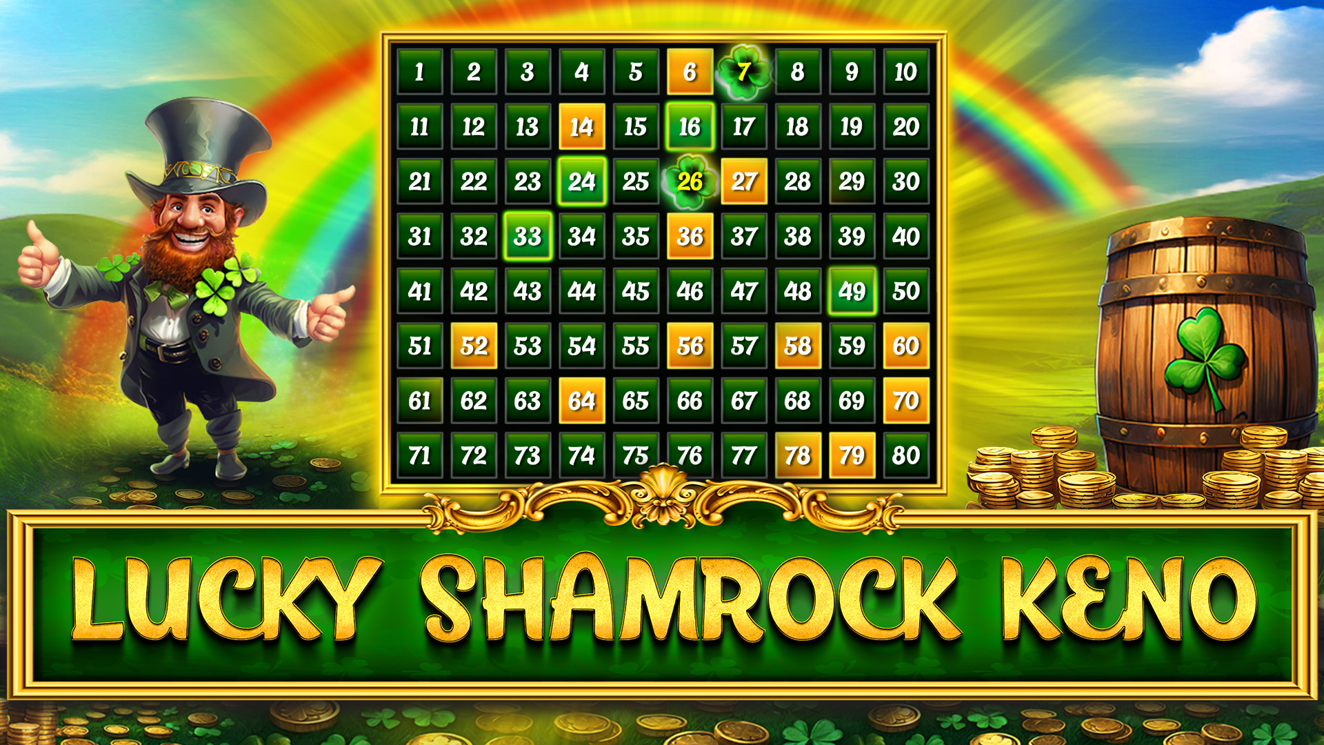 Lucky Shamrock Keno 80 - INTRO