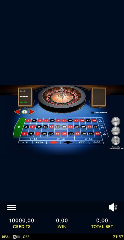 European Roulette 3D Advanced - Mobile and PC — portrait